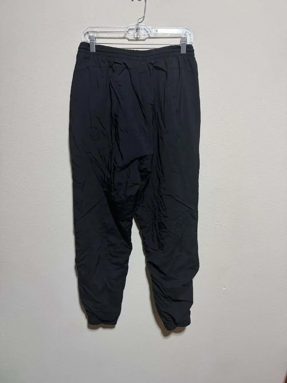 Adidas Originals Sportive Trefoil Track Pants Mens Large Black Zip Pocket EJ0951